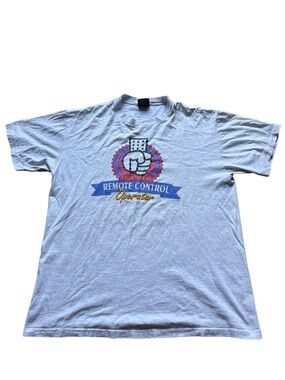 Licensed Remote Control Operator Graphic Tee - Gray